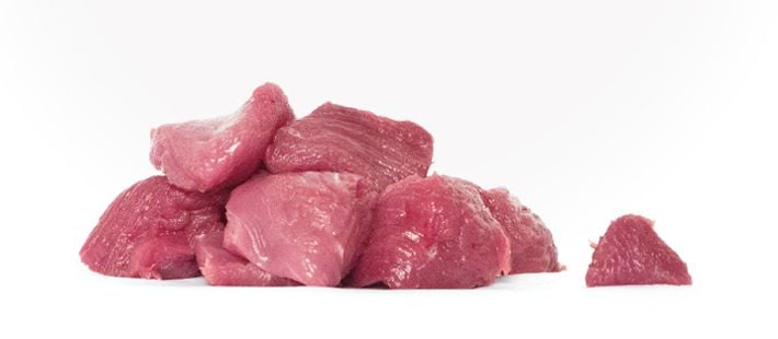 Entenfleisch, gewürfelt 850 g