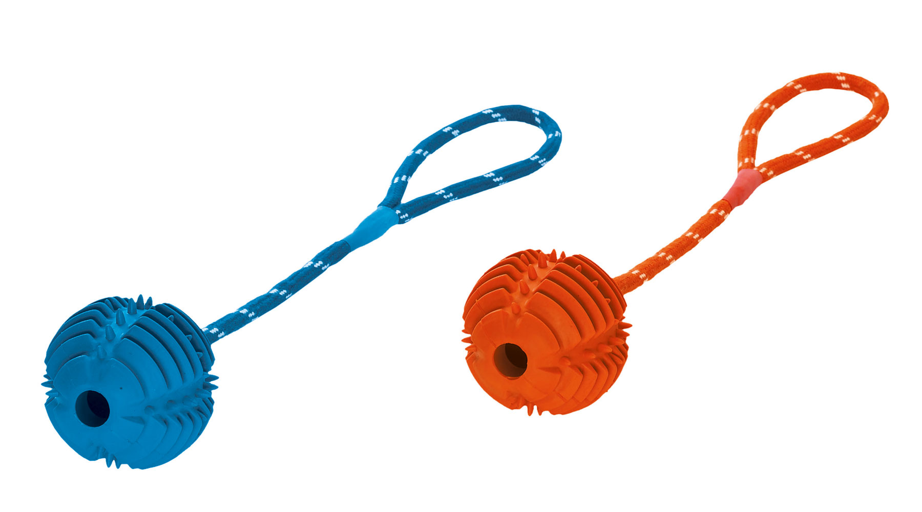 Hundespielzeug Training Tooth Ball, blau 40 cm