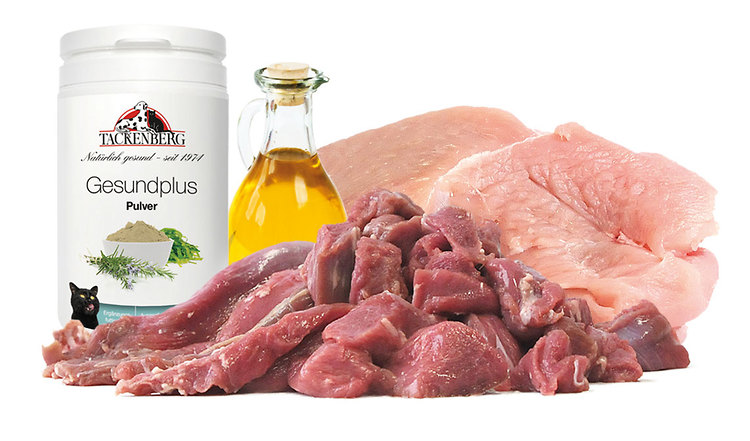 BARF Rezept zu Ostern für Katzen
