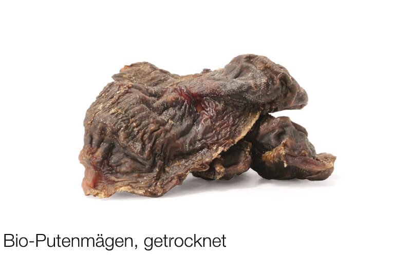 Bio-Putenmägen getrocknet