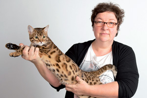 Züchterin Steffie Friedrichs verwirklicht mit der Cattery of Dressycats ihre Vision gesunder und glücklicher Rassekatzen