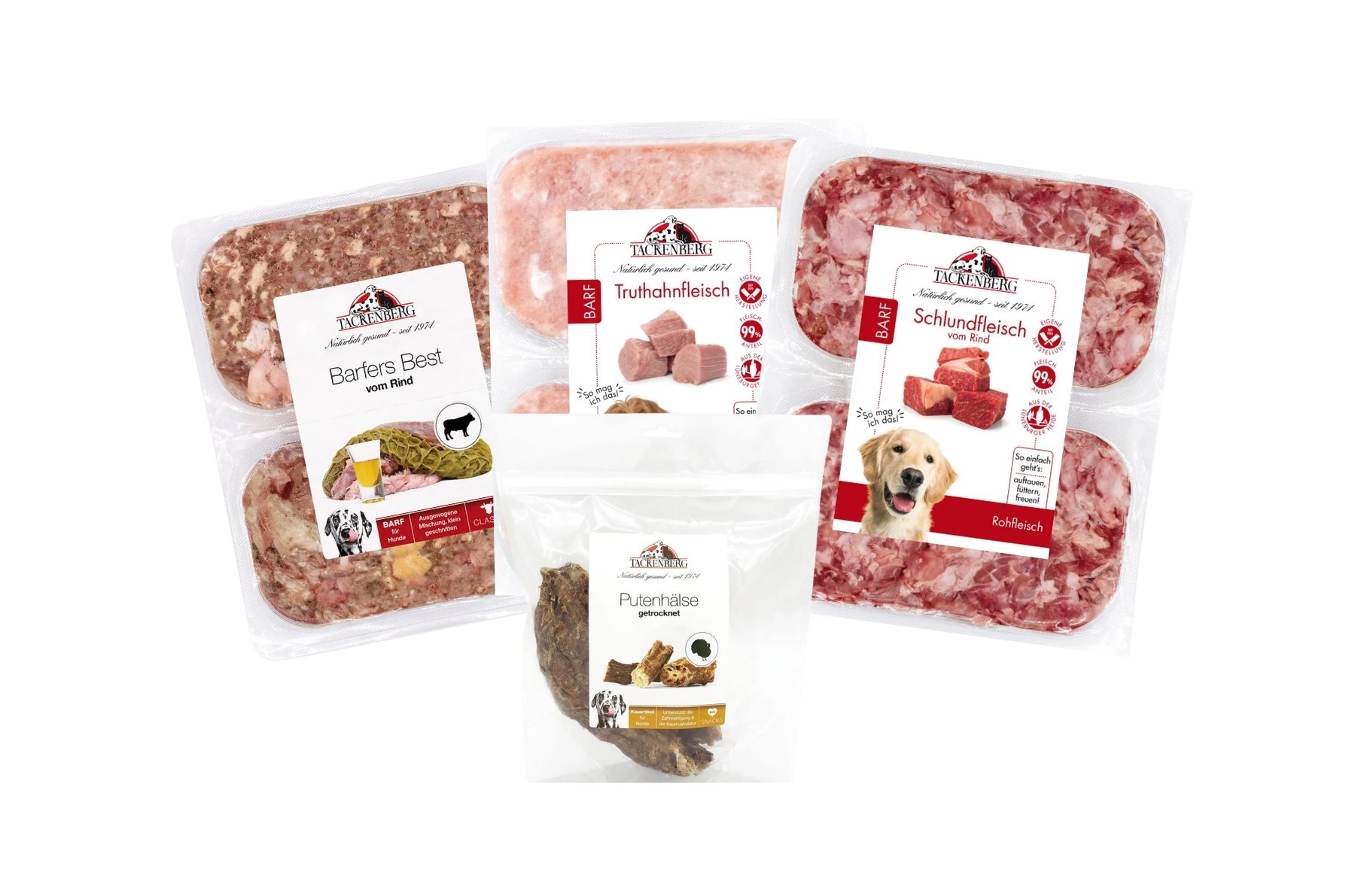 Produkt Bild Barf Menü für Hunde mit Truthahnfleisch