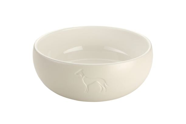 Produkt Bild Keramiknapf für Hunde in weiß