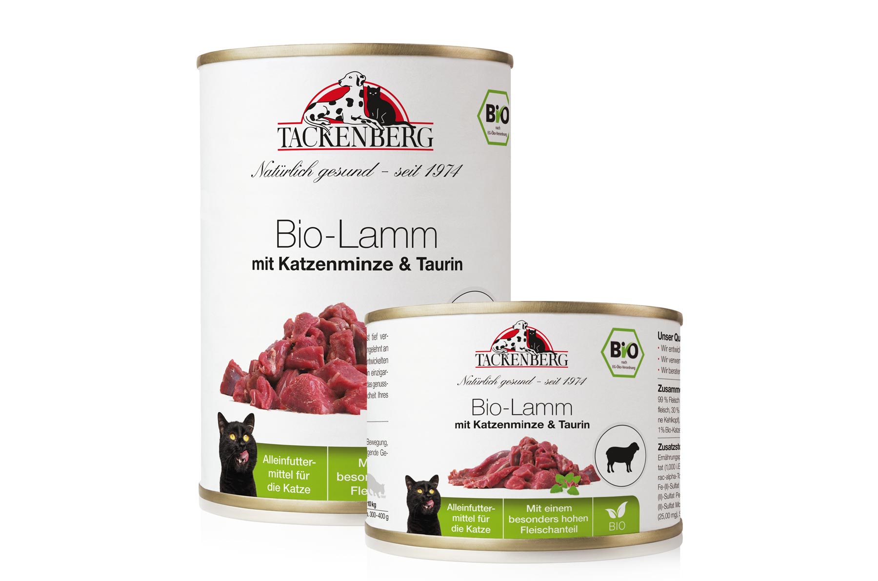 Produkt Bild Bio-Lamm mit Katzenminze & Taurin