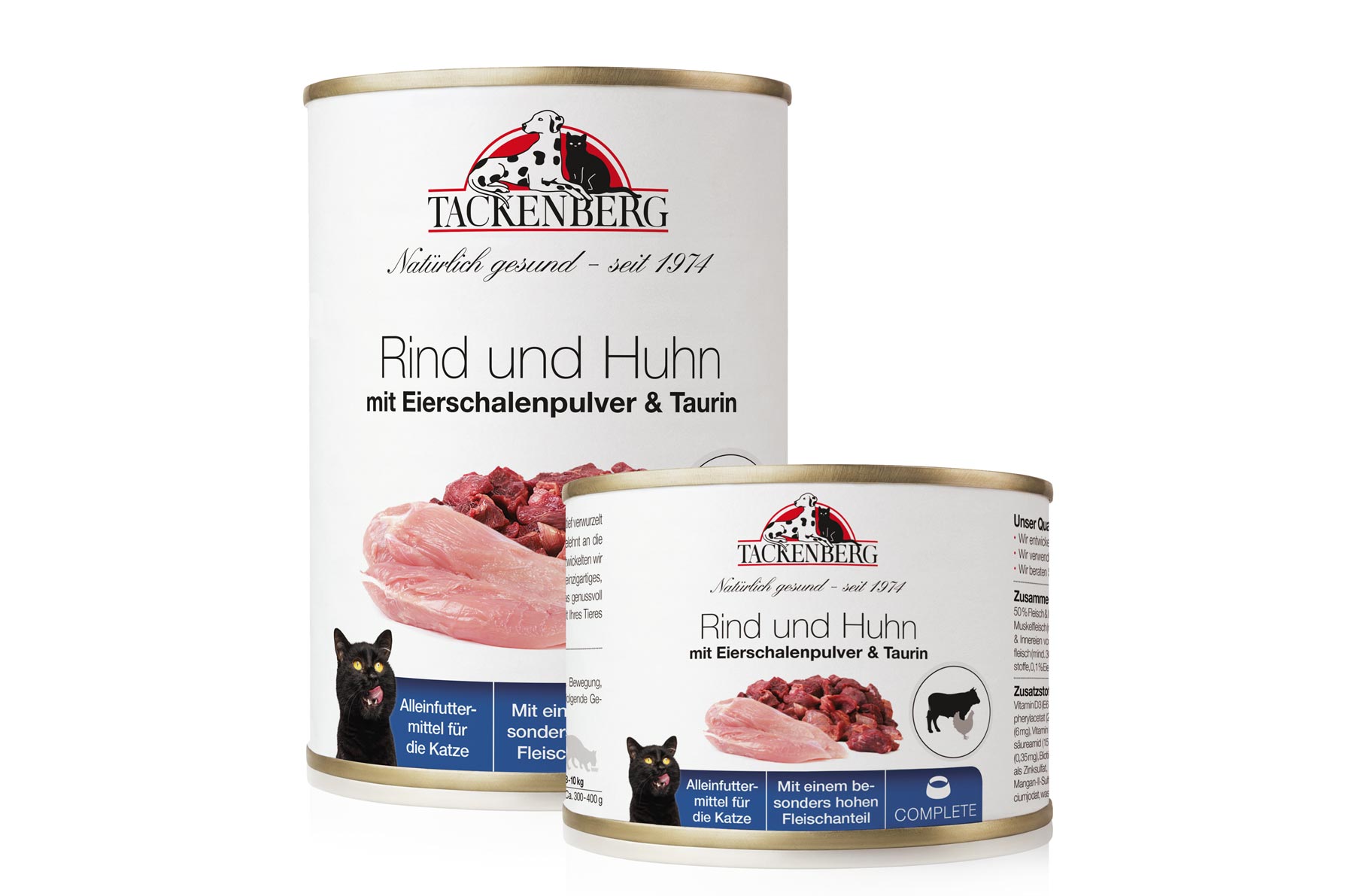 Produkt Bild Rind und Huhn mit Eierschalenpulver & Taurin