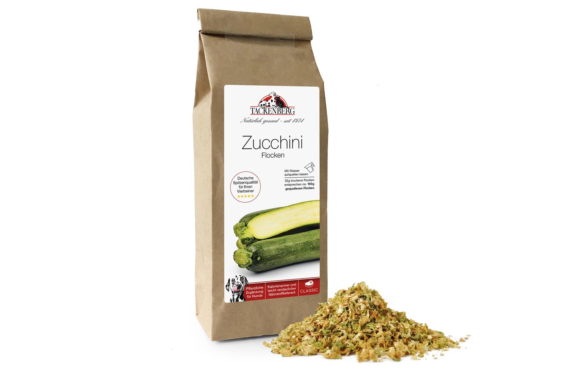 Produkt Bild Zucchini Flocken