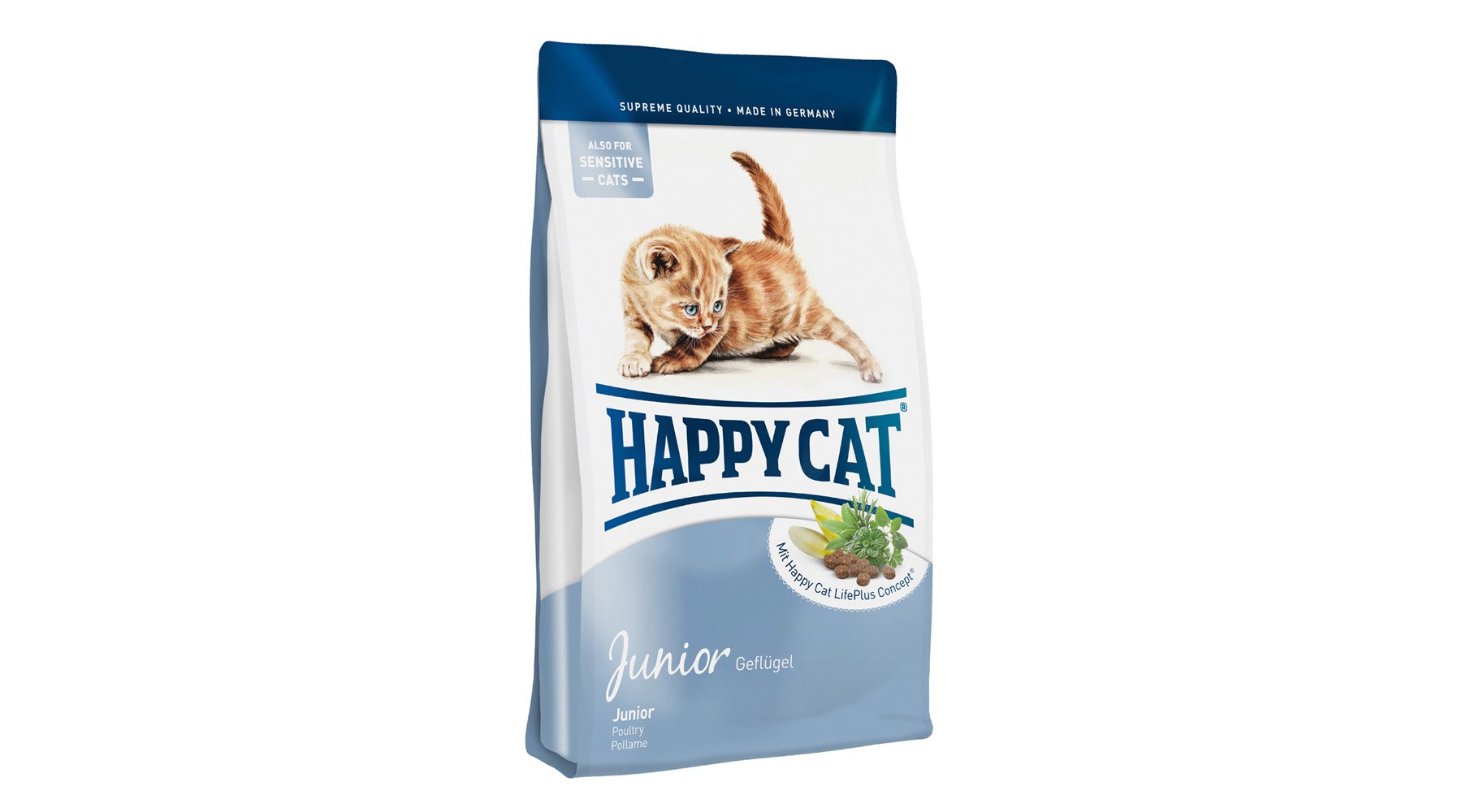 Happy Cat Trockenfutter für junge Katzen kaufen - Trockenfutter Happy Cat Supreme Junior