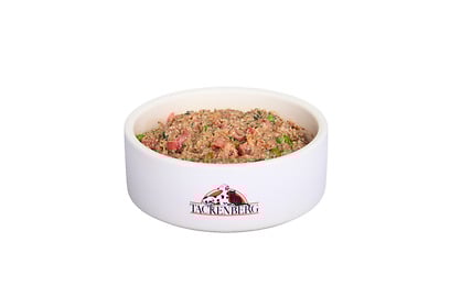 BARF Menü - Huhn mit Lachs, Kokos und Nachtkerzenöl