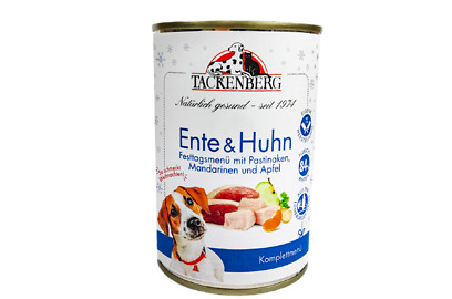 Wintermenü Ente & Huhn mit Pastinake, Mandarinen und Apfel