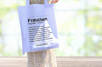 Jutebeutel Frauchen