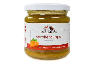 Karottensuppe für Hunde nach Moro