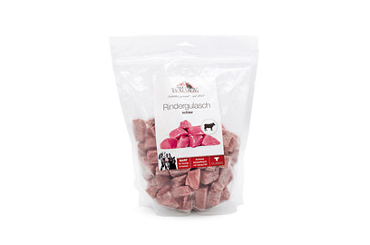 Rindfleisch in Würfeln