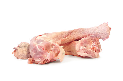 Ganzer Bio-Putenhals mit Haut