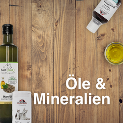Öle + Mineralien