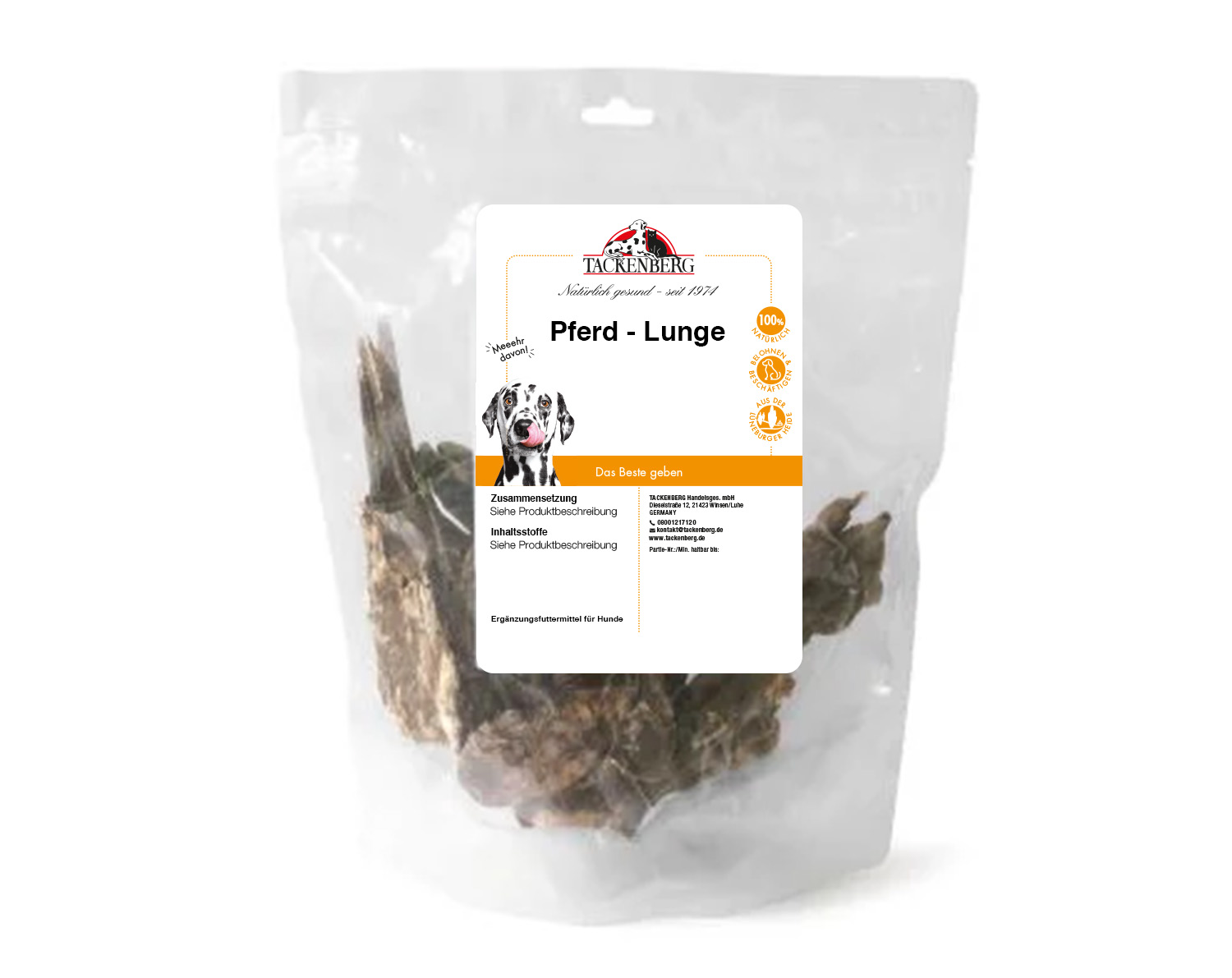 Pferdelunge, getrocknet