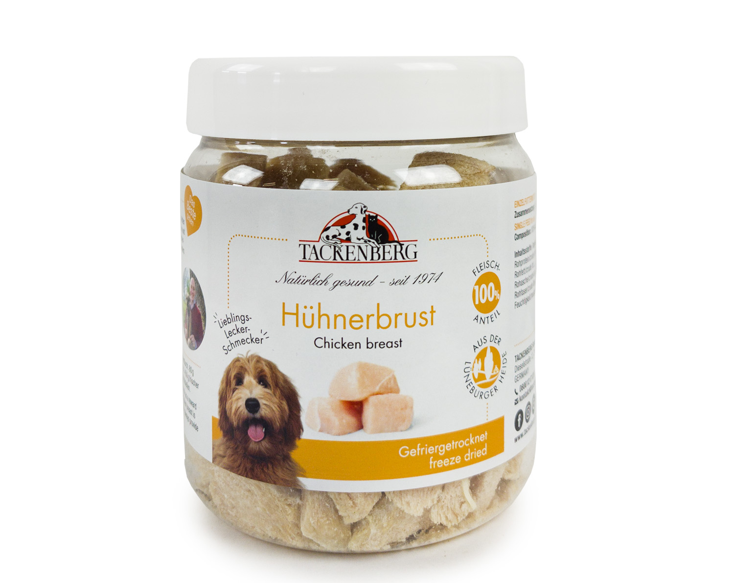 Hühnerbrustfilet, gefriergetrocknet