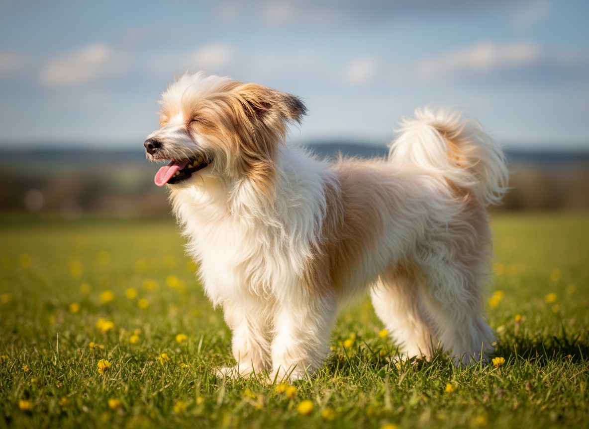 Chinesischer Schopfhund Powderpuff-Schlag