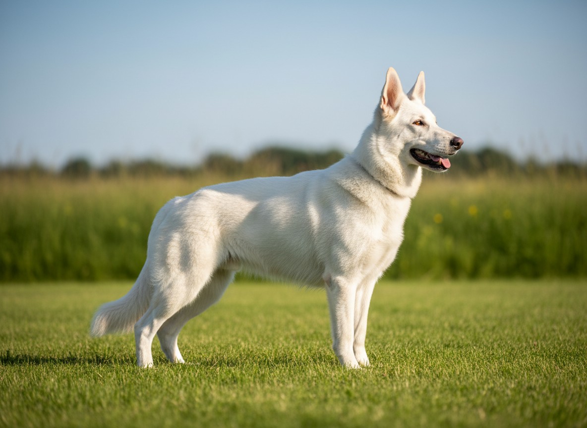 Weißer Schweizer Schäferhund