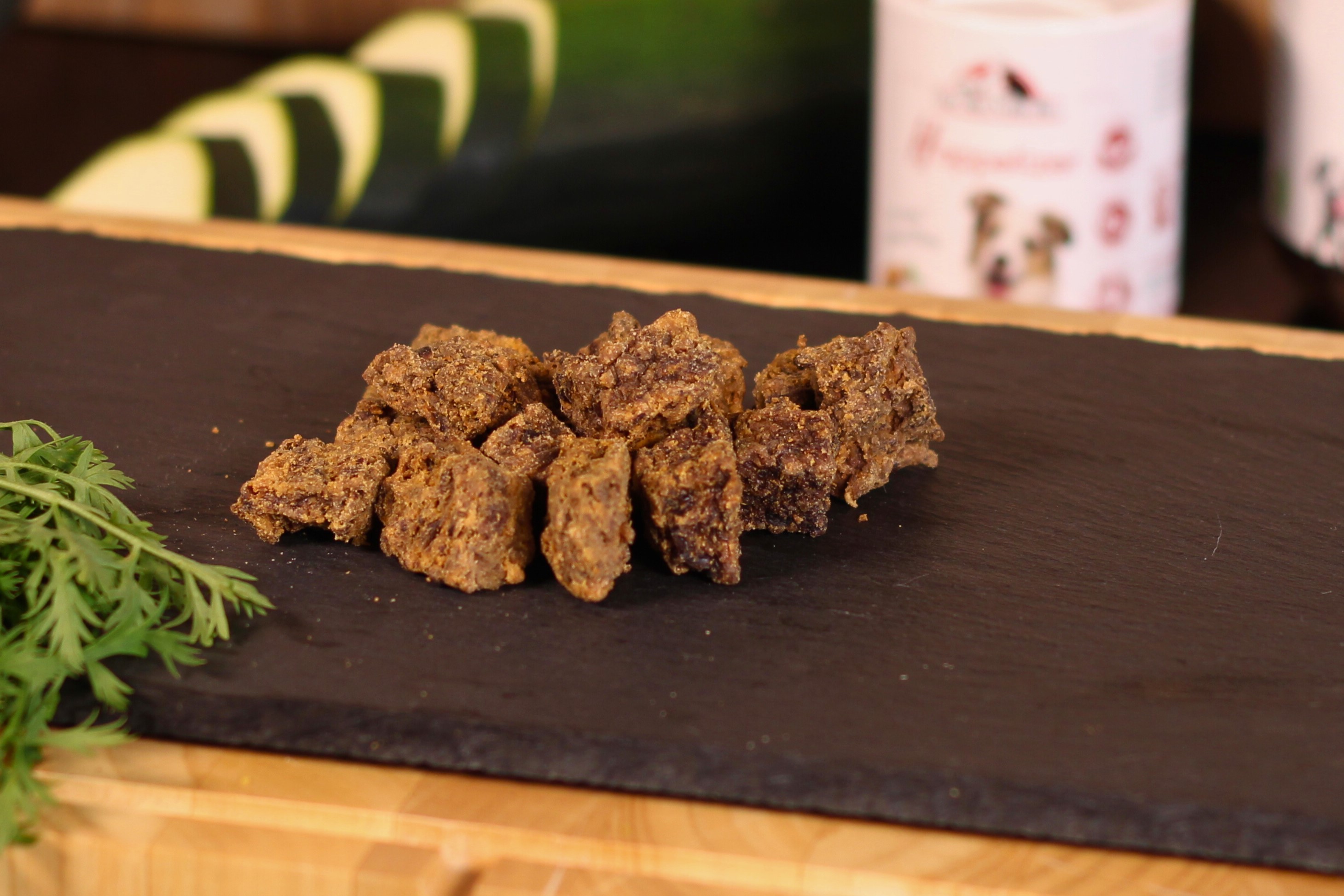 Fleischwürfel vom Lamm, getrocknet