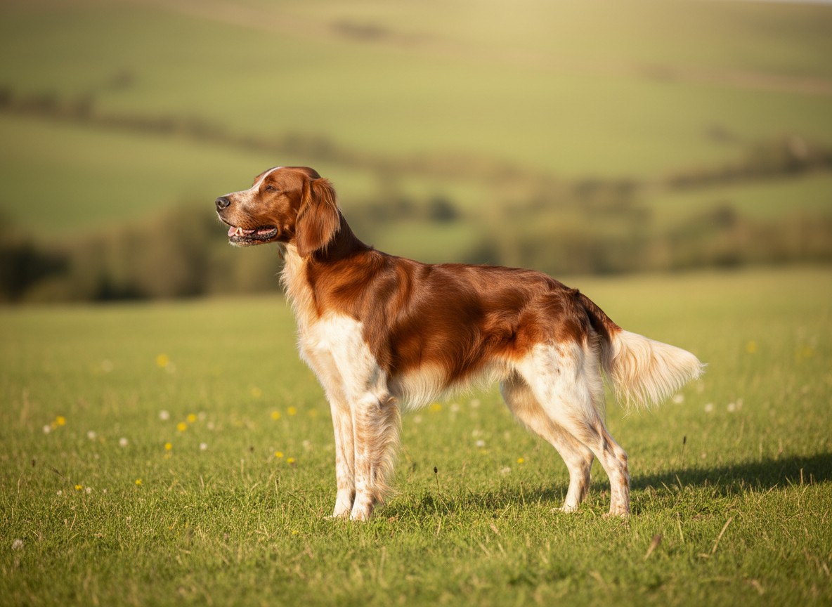 Irish red-and-white Setter