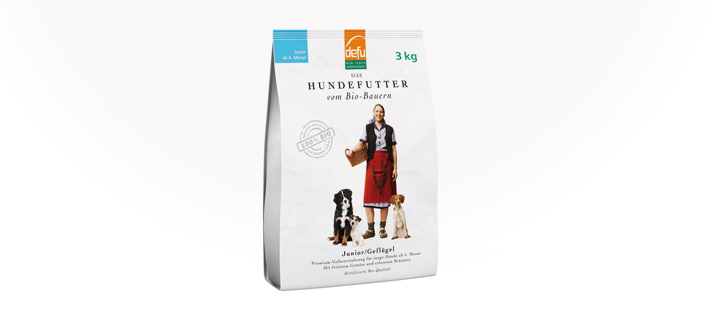 Defu Junior, Geflügel Bio-Trockenfutter