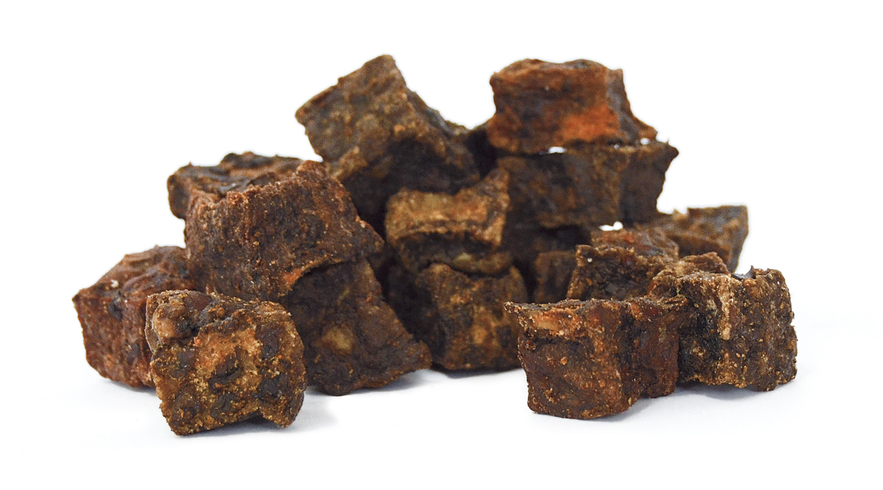 Fleischwürfel vom Rind für Katzen, getrocknet