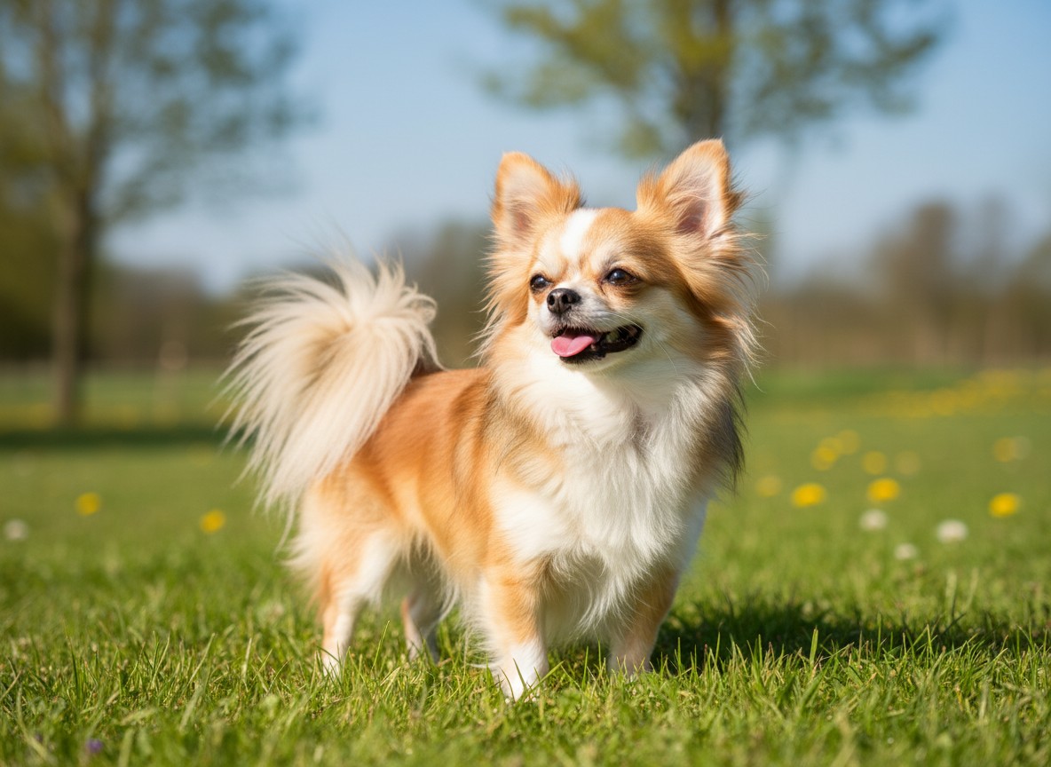 Chihuahua langhaariger Schlag